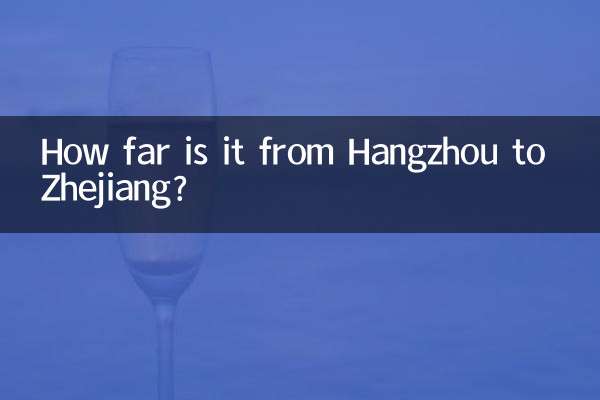 हांग्जो से झेजियांग कितनी दूर है?