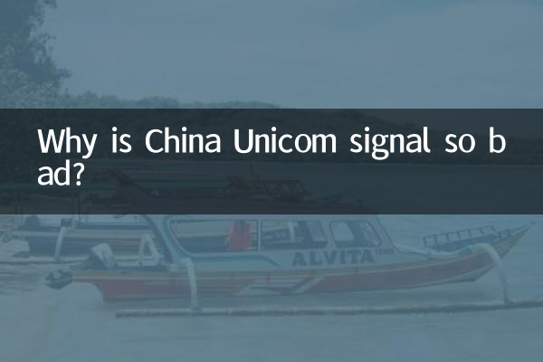 チャイナユニコムの電波が悪いのはなぜですか?