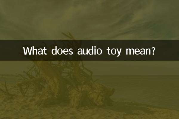 有声玩具什么意思