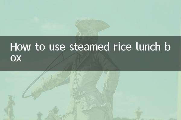 نحوه استفاده از جعبه نهار برنج بخارپز شده