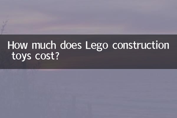 How much does Lego construction toys cost?