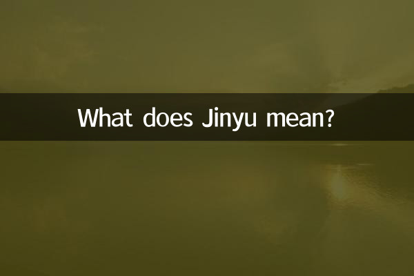 ジンユとはどういう意味ですか?