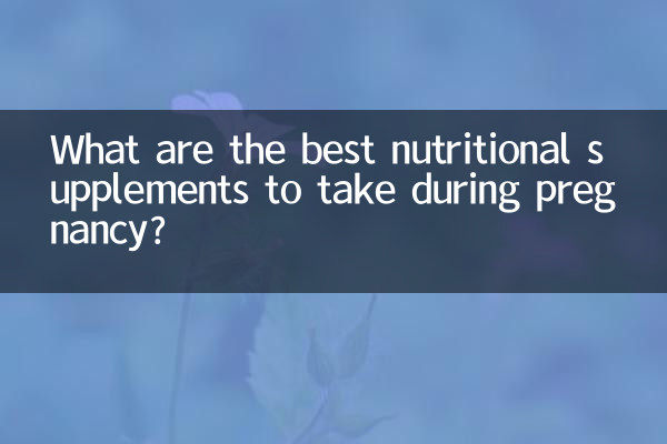 Quali sono i migliori integratori alimentari da assumere durante la gravidanza?