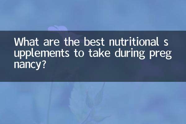 Quali sono i migliori integratori alimentari da assumere durante la gravidanza?