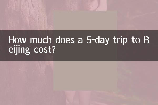 ¿Cuánto cuesta un viaje de 5 días a Beijing?