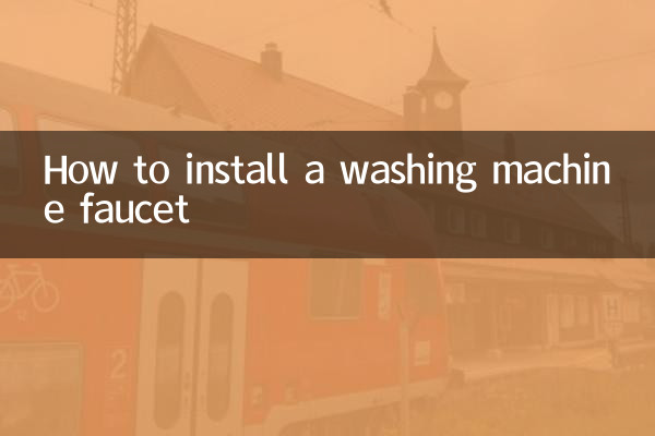 Come installare un rubinetto della lavatrice