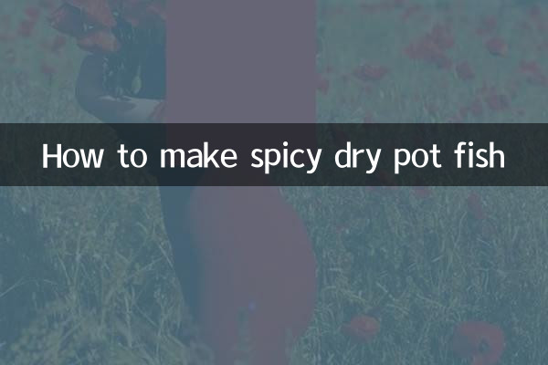 Cómo hacer pescado seco picante