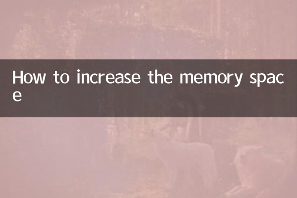So vergrößern Sie den Speicherplatz