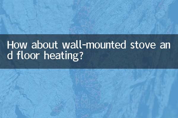 Che ne dici di una stufa a parete e di un riscaldamento a pavimento?