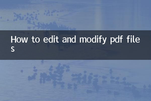 पीडीएफ फाइलों को कैसे संपादित और संशोधित करें