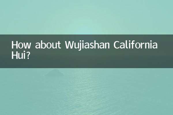 Che ne dici di Wujiashan California Hui?