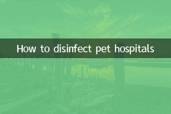 Como desinfetar hospitais para animais de estimação