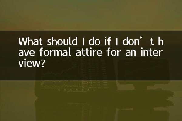 Cosa devo fare se non indosso un abbigliamento formale per un colloquio?