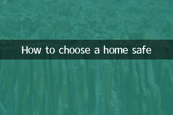 Como escolher um cofre doméstico