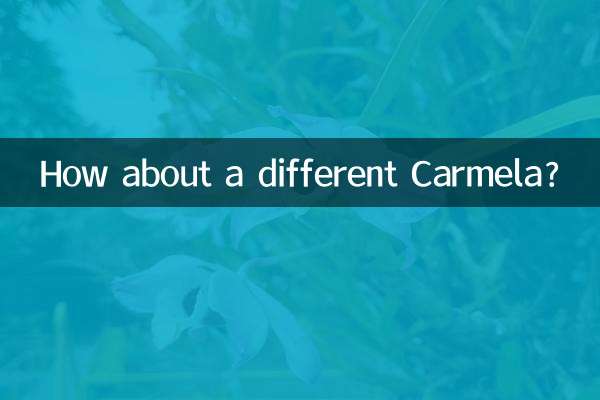 ¿Qué tal una Carmela diferente?