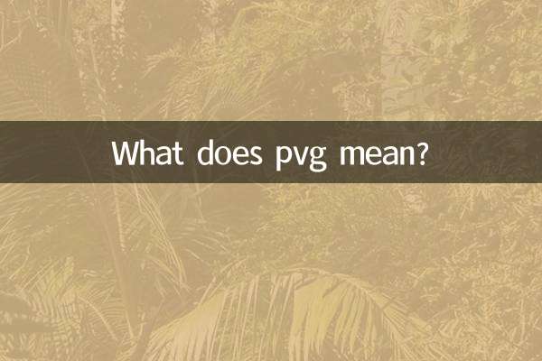 O que significa pvg?