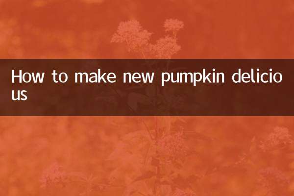 Como fazer uma nova abóbora deliciosa