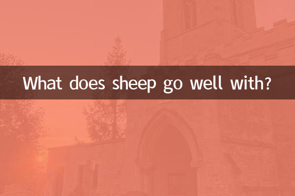 С чем хорошо сочетаются овцы?