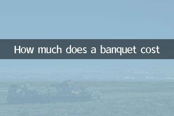 How much does a banquet cost