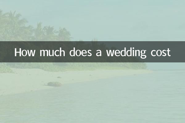 Combien coûte un mariage