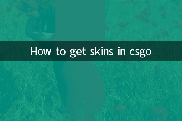 Come ottenere le pelli in CSGO