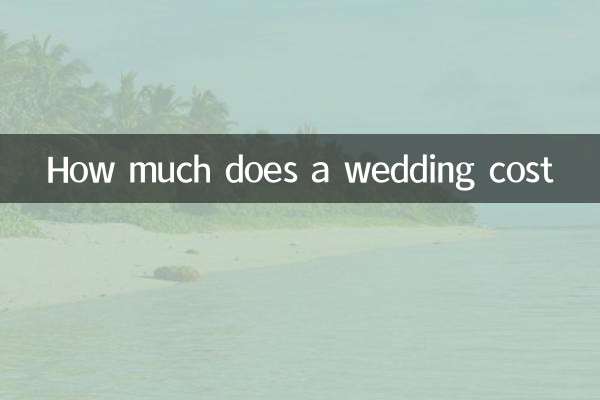 Combien coûte un mariage