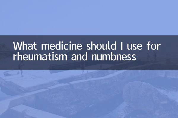 Welche Medizin sollte ich für Rheuma und Taubheit verwenden