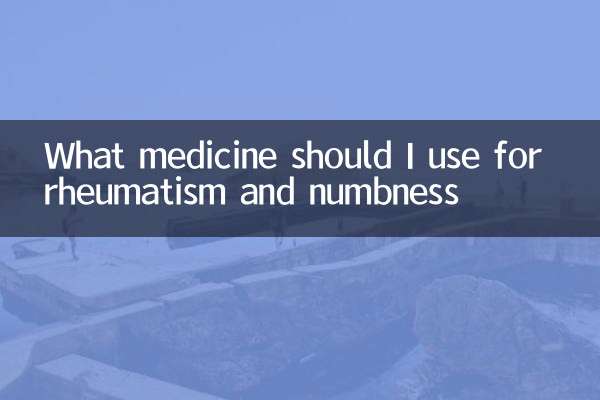 Quale medicina dovrei usare per il reumatismo e l'intorpidimento