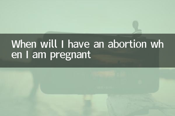 Quando terei um aborto quando estiver grávida