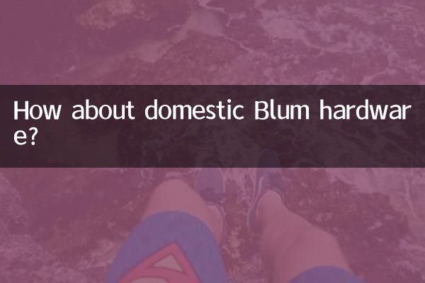 Qu’en est-il du matériel domestique Blum ?
