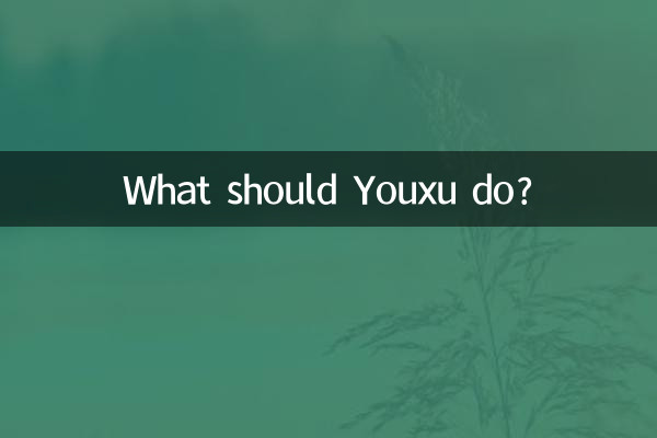Cosa dovresti fare Youxu?