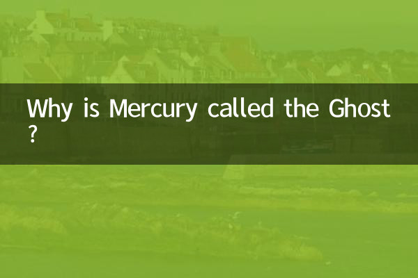 Warum wird Merkur der Geist genannt?