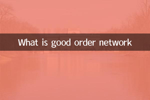 What is good order network