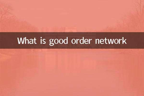 What is good order network