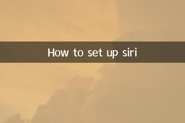 So richten Sie Siri ein