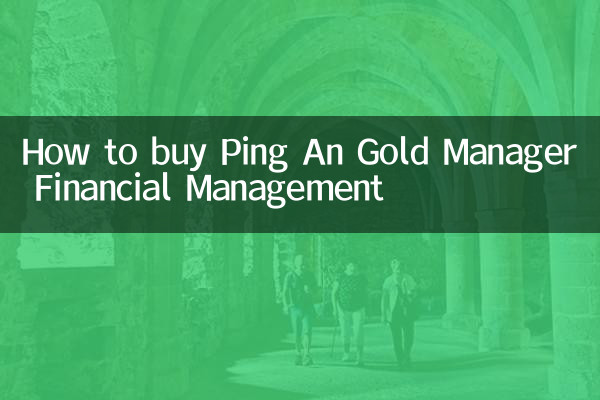 نحوه خرید مدیریت مالی Ping An Gold Manager