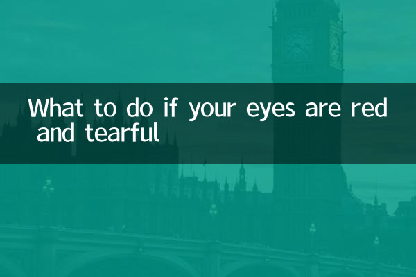 O que fazer se seus olhos estiverem vermelhos e lacrimejantes
