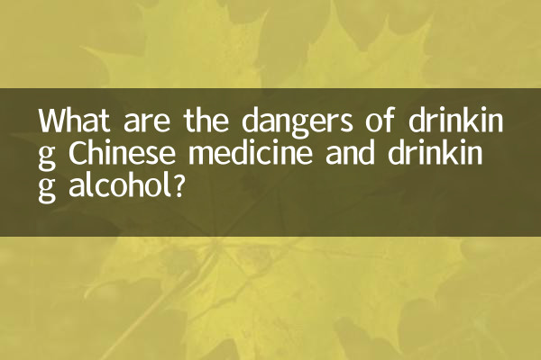 喝中药喝酒有什么危害