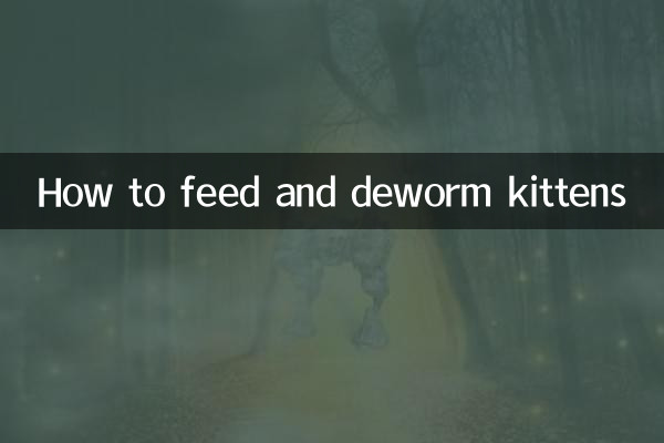 小貓怎麼餵驅蟲