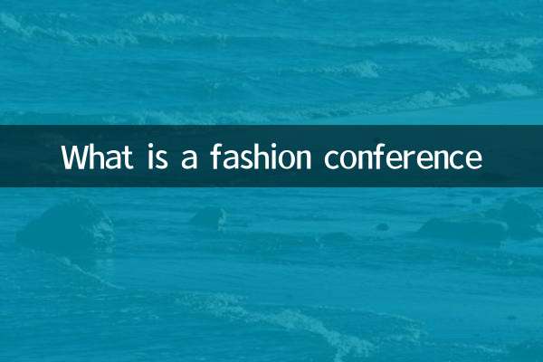What is a fashion conference