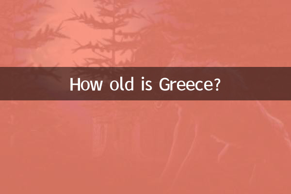 How old is Greece?