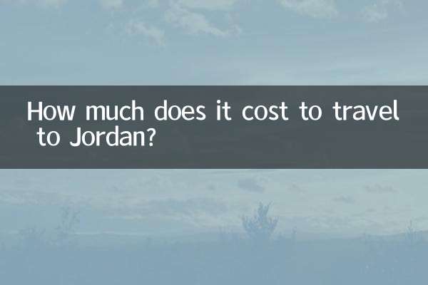 How much does it cost to travel to Jordan?