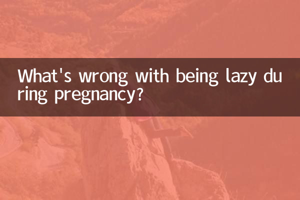 妊娠中に怠けて何が悪いの？