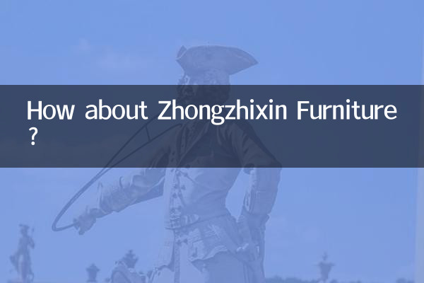 ¿Qué tal los muebles Zhongzhixin?