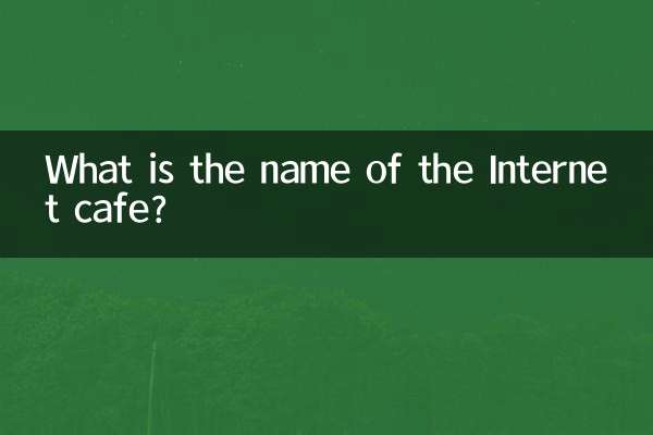 인터넷 카페 이름이 무엇인가요?