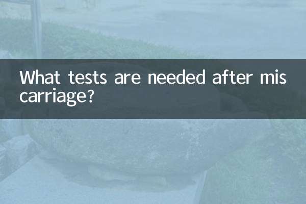 流产后需要做什么检查