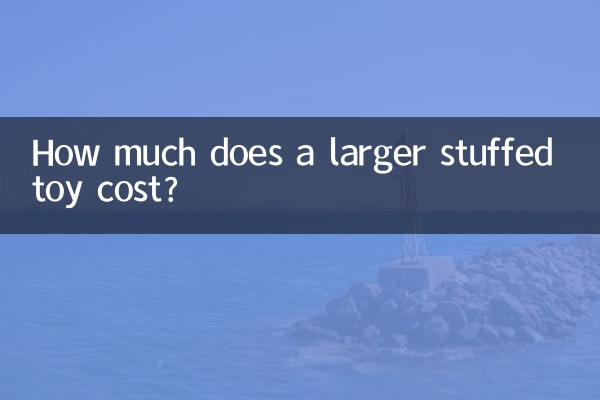 كم تكلفة لعبة محشوة أكبر؟