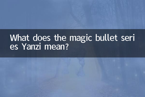 سریال گلوله جادویی یانزی به چه معناست؟