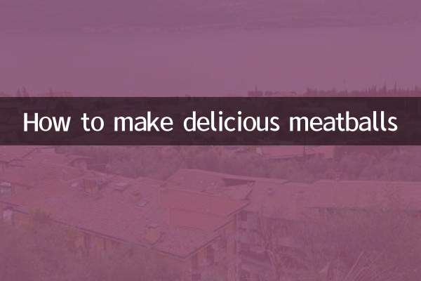 কীভাবে সুস্বাদু মিটবল তৈরি করবেন