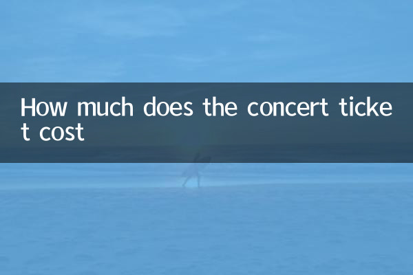 Quanto custa o ingresso para concertos